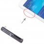 Samsung Galaxy Tab 3 Lite 7.0 SM-T110/T111 Micro SD ბარათის საწინააღმდეგო მტვრის ქუდი (შავი)