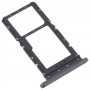For Samsung Galaxy Tab A8 10.5 2021 SM-X200/X205 SIM Card Tray + SIM Card Tray / Micro SD Card Tray (Black)