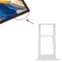 A Samsung Galaxy Tab A8 10.5 2021 SM-X200 / X205 SIM-kártya tálca + SIM-kártya tálca / Micro SD kártya tálca (fehér)
