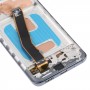 מסך LCD TFT עבור Samsung Galaxy S20 SM-G980 Digitizer הרכבה מלאה עם מסגרת, לא תומך בזיהוי טביעות אצבע (אפור)