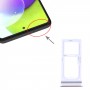 За Samsung Galaxy A72 SM-A725 SIM карта тава + табла за SIM карта / Micro SD карта (лилаво)