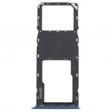 Para Samsung Galaxy A03S SM-A037U SIM Card Bandeja + Micro SD Tarjeta Bandeja (azul)