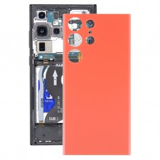 עבור Samsung Galaxy S23 Ultra 5G SM-S918B סוללת יצרן יצרן כיסוי אחורי (אדום)