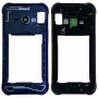 För Galaxy J1 Ace / J110M / J110F / J110G / J110L Middle Frame Bezel Plate (Blue)