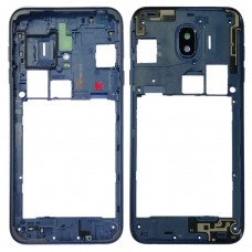 För Galaxy J4, J400F/DS, J400G/DS Middle Frame Bezel Plate (blå)