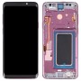 Original Super AMOLED LCD Screen for Galaxy S9 / G960F / DS / G960U / G960W / G9600 Digitizer Full Assembly with Frame (Purple)