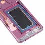 Schermo LCD super AMOLED originale per Galaxy S9 / G960F / DS / G960U / G960W / G9600 Digitalizzatore Assemblaggio completo con telaio (viola)