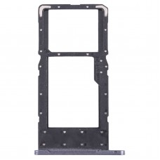 Vesto della scheda SIM + vassoio per schede micro SD per Samsung Galaxy Tab A7 Lite SM-T225 (nero)