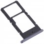 SIM Card Tray + Micro SD Card Tray for Samsung Galaxy Tab A7 Lite SM-T225 (Black)