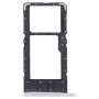 Bac de carte SIM + plateau de carte micro SD pour Samsung Galaxy Tab A7 Lite SM-T225 (Silver)