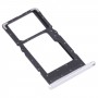 Лоток для SIM-карты + лоток Micro SD для Samsung Galaxy Tab A7 Lite SM-T225 (серебро)