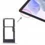 SIM Card Tray + Micro SD Card Tray for Samsung Galaxy Tab A7 Lite SM-T225 (Silver)
