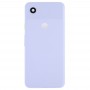 Batteri bakåt med kameralins- och sidtangenter för Google Pixel 3A (Light Purple)