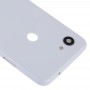 Batteri bakåt med kameralins- och sidtangenter för Google Pixel 3A (vit)
