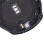 Hátsó háztakaró üveglencsével a Samsung Gear S3 Classic SM-R770-hez (fekete)