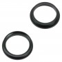 2 PCS Rear Camera Glass Lens Metal Outside Protector Hoop Ring for iPhone 13(Green)