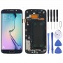 Original Super AMOLED LCD Screen For Samsung Galaxy S6 Edge SM-G925F Digitizer Full Assembly with Frame (Black)