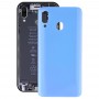 Para Galaxy A20 SM-A205F/DS Battery Cubierta (azul)