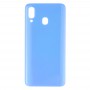 Pour la couverture arrière de la batterie Galaxy A20 SM-A205F / DS (bleu)