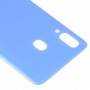 For Galaxy A20 SM-A205F/DS Battery Back Cover (Blue)