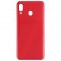 För Galaxy A30 SM-A305F/DS, A305FN/DS, A305G/DS, A305GN/DS Battery Back Cover (RED)