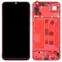 Huawei Nova 5 Pro digiteerija täieliku komplekti raamiga (punane) originaalne OLED LCD -ekraan (punane)