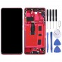 Original OLED LCD Screen for Huawei Nova 7 Pro 5G Digitizer Full Assembly with Frame(Red)