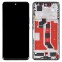 Original OLED LCD Screen for Honor 50 Digitizer Full Assembly with Frame(Black)