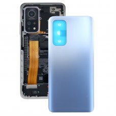 Ursprüngliche Batterie zurück -Abdeckung für Xiaomi Mi 10T Pro 5G / MI 10T 5G M2007J3SG M2007J3SY (Silber)