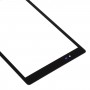 Lentille en verre extérieur à écran avant pour Lenovo Tab3 8 Plus TB-8703F TB-8703X (noir)
