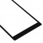 עדשת זכוכית חיצונית מסך קדמי עבור Lenovo Tab3 8 פלוס TB-8703F TB-8703X (שחור)
