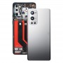 För OnePlus 9 Pro -batteriets bakåtskydd med kameralins (silver)