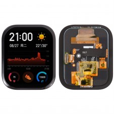 LCD Screen and Digitizer Full Assembly for Amazfit GTS 