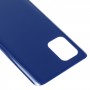 Tapa posterior de la batería de vidrio con adhesivo para Asus Zenfone 8 ZS590KS (azul oscuro)