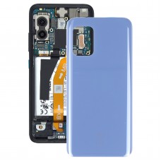 Стъклен капак на батерията с лепило за Asus Zenfone 8 ZS590KS (син)