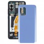 Стеклянная аккумуляторная крышка с клеем для Asus Zenfone 8 ZS590K (синий)