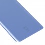 כיסוי אחורי סוללת זכוכית עם דבק עבור Asus Zenfone 8 ZS590KS (כחול)
