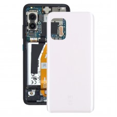 Glasbatteri baksida med lim för Asus ZenFone 8 ZS590Ks (vit)
