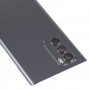 כיסוי סוללה אחורי מקורי עבור אגף LG 5G LMF100N LM-F100N LM-F100V LM-F100 (שחור)