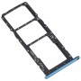 Pour ZTE Blade V40 Vita SIM Card Tray + SIM Carte Tray + Micro SD Card Tray (Bleu)