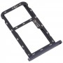 Pour ZTE Blade A52 SIM Card Tray + SIM Card Tray / Micro SD Card Tray (Gray)