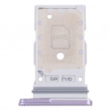 SAMSUNG GALAXY S21 FE 5G SM-G990BオリジナルSIMカードトレイ + SIMカードトレイ（紫）用