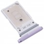 SAMSUNG GALAXY S21 FE 5G SM-G990BオリジナルSIMカードトレイ + SIMカードトレイ（紫）用