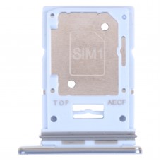 För Samsung Galaxy A53 5G SM-A536B Original SIM-kortfack + SIM-kortfack / Micro SD-kortfack (blå)