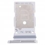 Pour Samsung Galaxy S22 + 5G / S22 5G / SM-S906B SM-S901B Plateau de carte SIM d'origine + plateau de carte SIM (blanc)