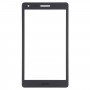 Dla Huawei MediaPad T3 7.0 3G Przedni ekran zewnętrzny szklany obiektyw (czarny)