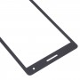 Pro Huawei MediaPad T3 7.0 3G vnější skleněné čočky přední obrazovky (černá)