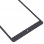 Pro Huawei MediaPad M3 Lite 8.0 CPN-W09 CPN-AL00 vnější skleněné čočky (černá)