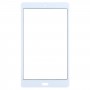 Для Huawei Mediapad M3 Lite 8.0 CPN-W09 CPN-AL00 Внешний стеклянный объектив CPN-AL00 (белый)