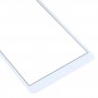 Para Huawei MediaPad M3 Lite 8.0 CPN-W09 CPN-AL00 Pantalla delantera Lente de vidrio exterior (blanco)